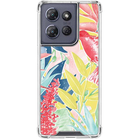 Spring Bird of Paradise Moto G Play 5G (2025) Clear Case